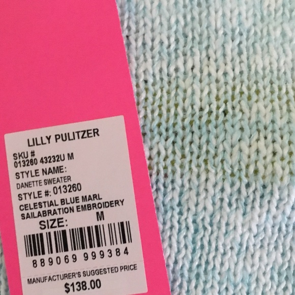 Lilly Pulitzer Sweater Size Medium - Picture 5 of 10